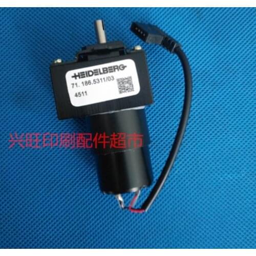 71.186.5311,heidelberg old kind ink key motor with wire,71.186.5311 ,Heidelberg ink key motor printing machine