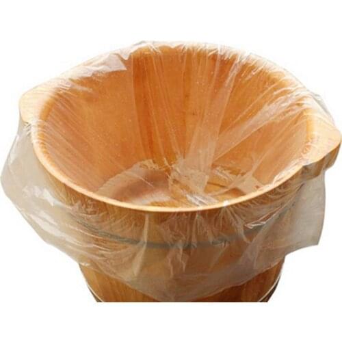80pcs Environmentally Disposable Foot Tub Liners Bath Basin Bags for Feet Pedicure Foot Detox SPA Heat Preservation Accessories