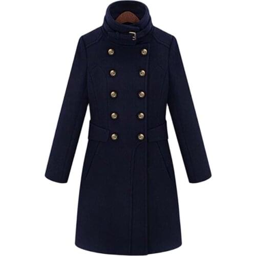 Женские синие пальто ANPOETCHY China At AliExpress