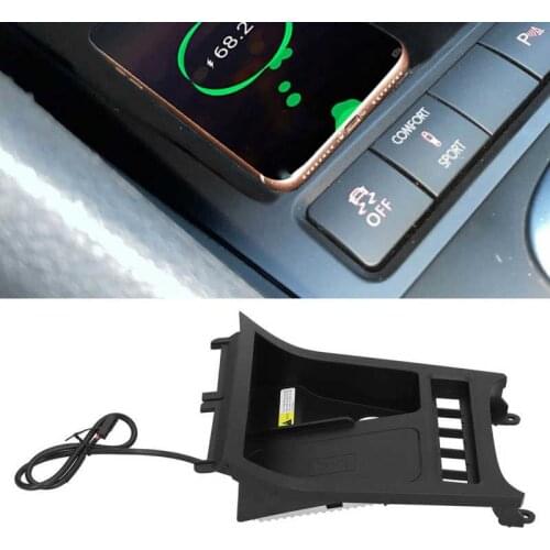 15W Car Wireless Charger QI Fast Charging Mobile Phone Holder Fit for MK6 2008 2009 2010 2011 2012 2013 Car accessories