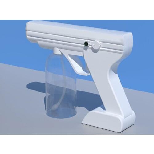 Wireless Blue Light Nano Steam Spray Gun Rechargeable Disinfectant Sprayer Atomizer Sterilizing Nozzle Machine Accessories 800ML