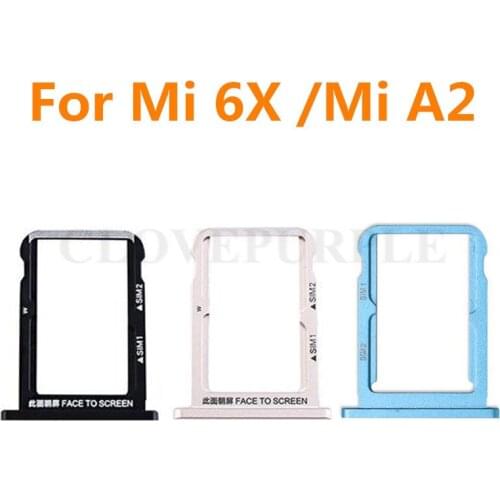 10X SIM Card Tray Holder For Xiaomi 6X / Mi A2 Micro SD Card Holder Slot Adapter for Mi6X MiA2