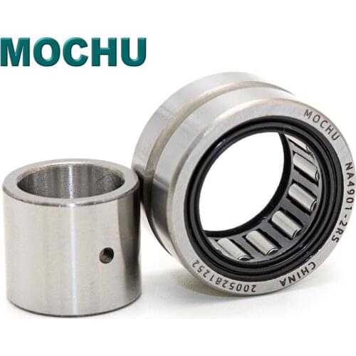 MOCHU NA4901 NA4901-2RS 12X24X14X13 4544901 4524901 With seal Needle roller bearings With machined rings With an inner ring