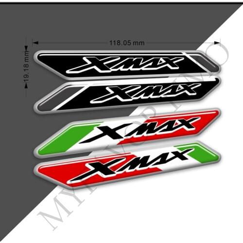 2018 2019 2020 2021 For Yamaha X-MAX XMAX X MAX 125 250 300 400 Motorcycle 3D Mark Stickers Decals Emblem Badge Logo Scooters