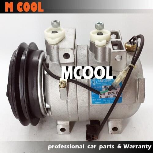 NEW DKV14C AC Compressor For Hyundai Excavator Hitachi Air Compressor A5000-674-00-1 11N690040 11N6-90040 11N892040 50000674001