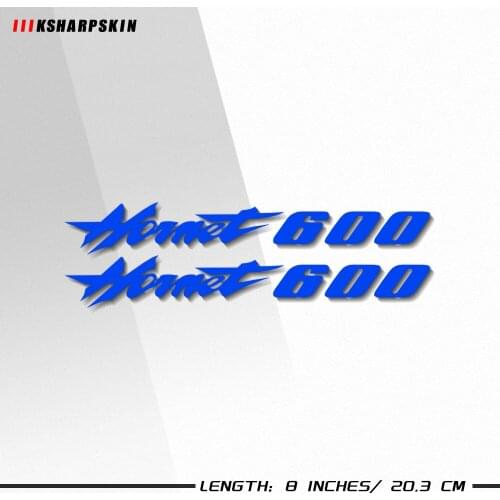 New motorcycle bicycle fuel tank sticker wheel helmet MOTO waterproof reflective logo for HONDA HORNET 600 hornet 600