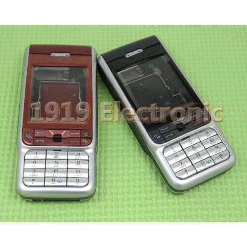 New Full Complete Mobile Phone Housing Cover Case English or Tain Or Russian Keypad For Nokia 3230
