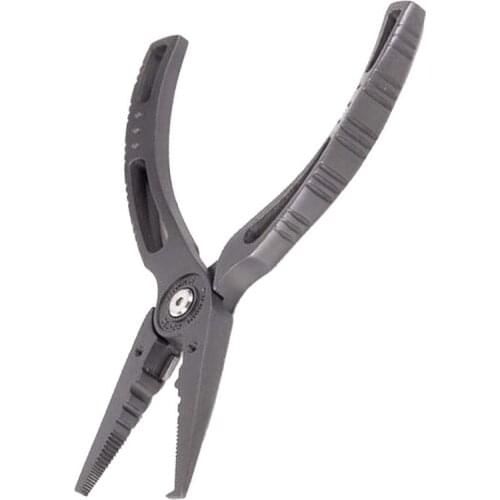 Pro Aluminum Titanium Fishing Pliers Line Cutters Hook Removers