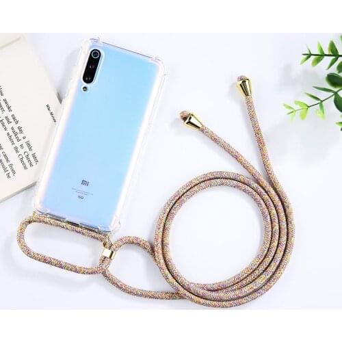 Strap Cord Chain Phone Tape Necklace Lanyard Mobile Phone Case for Carry to Hang For XIAOMI MI Redmi 3 5 6 7 8 9 A3 9T K30 7A A3
