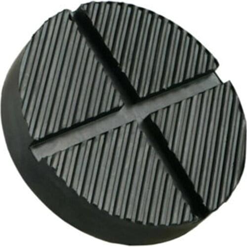 Universal 12.5CM Floor Slotted Car Rubber Jack Pad Frame Protector Guard Adapterool for Pinch Weld Side Lifting Disk