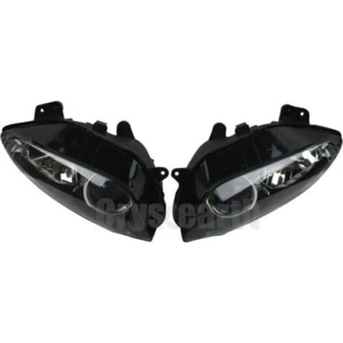 1 Pair Motorcycle Headlight Front Head Light Headlamp Assembly For 2004 2005 2006 Yamaha YZFR1 YZF R1 YZF-R1 04 05 06