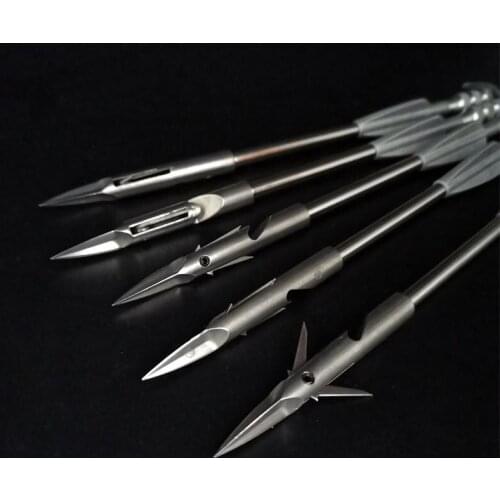 1pcs Deepwater Fishing Arrow For Sling Shot Catapult Arrowhead Hunting Shooting Tips Darts Outdoor Catapult Dart Hunting Skill