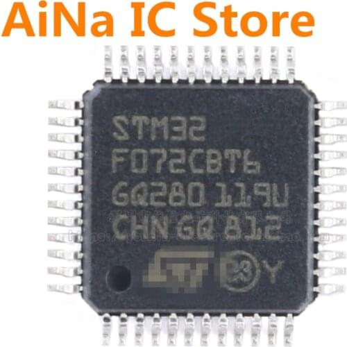 10pcs~50pcs/lot STM32F072CBT6 STM32F072 LQFP48 New original