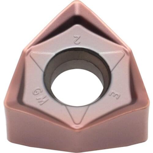 10PCS WNMU080608 MP1125 Face Milling Cutter Inserts High Quality Mill Tungsten Carbide Cutter WNMU 080608 Lathe Turning Tool