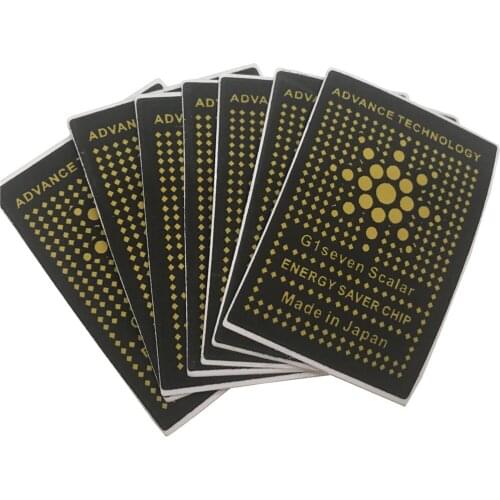 1000pcs Anti Radiation Sticker 2500CC Ions Stickers Energy Shield G1 Seven Wholesales Price with Box