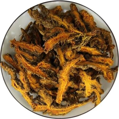 250g-1000g Chinese high quality organic pure natural Coptis, Coptis chinensis, Huang Lian, free shipping