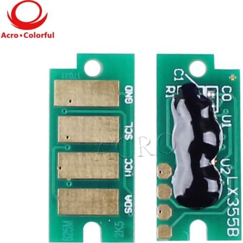 5 sets toner chip for Dell Color Cloud Multifunction H625cdw H825cdw Smart MultifunctionS2825cdn laser printer cartridge refill