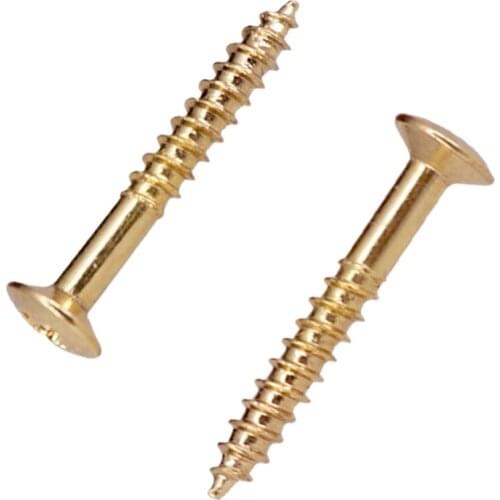 80 Pack Guitar Humbucker Pickup Ring Mounting Screws Pickup Frame Surround Screws for Les Paul SG