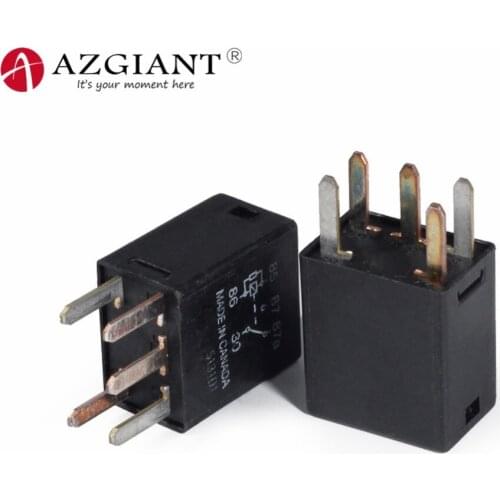 2pcs Auto Relay 12077866 for Roewe Wiper GL8 Excelle UD Regal Horn Pump 12V 5PIN