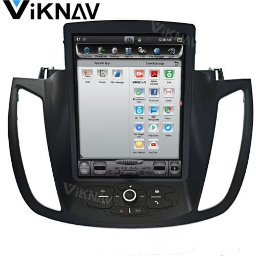 Car gps navigation multimedia player for ford kuga escape 2013-2018 android radio head unit car audio hd touch screen autoradio