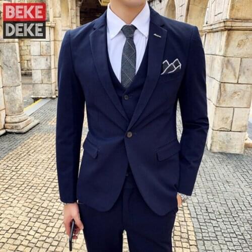 BEKEDEKE Men's Suits
