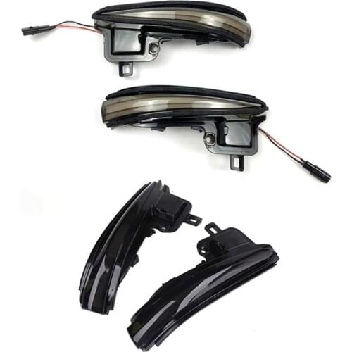 For Toyota Alphard RAV4 Highlander Tacoma 2016 - 2020 Rear View Mirror LED Dynamic Turn Signal Light Indicator