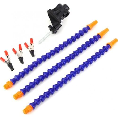 Flexible 3 Arms Soldering Holder Blue Multifunctional for Circuit Board Repairing and Fixing