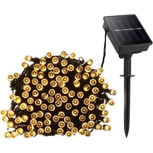 Solar Led string light 32M 300LED RGB single color Decoration Light for Christmas Garden light Holiday Outdoor Fairy light
