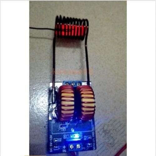 5 v ~ 12 v ZVS induction heating power supply module tesla Jacobs ladder