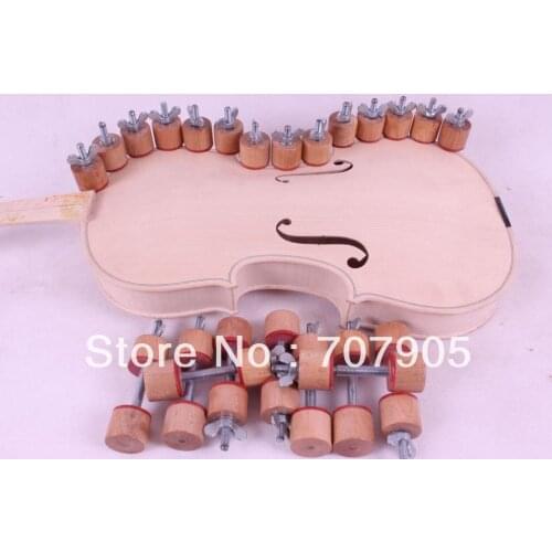 Instrument make tool,28 pcs violin clamps fix top and back #Q20