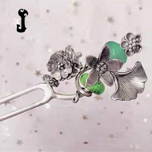 Joybeads Mistletoe 925 Sterling Silver Hairpin Charm Jewelry Not Include Beads