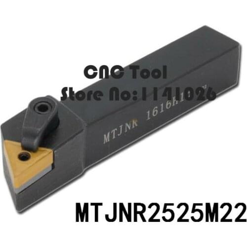 MTJNR2525M22/ MTJNL2525M22 Metal Lathe Cutting Tools,CNC Tool Cylindrical turning tool, External Turning Tool,Type MTJNR/L