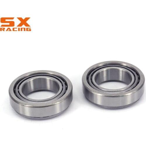 Motorbike 30*52*16MM A Pair Steel Tapered Roller Bearings For SUZUKI RM125 93-07 RM250 93-08 RMX250 93-98 RMZ250 RMZ450 RMX450