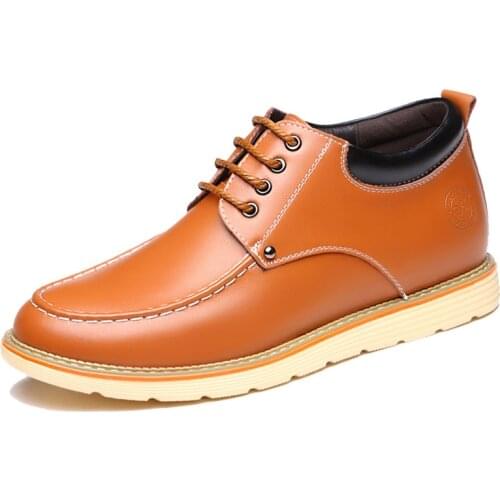 Brand Height Increasing 5 cm Man Shoes Leather Genuine Men Casual Shoes Male Invisible Elevator Shoes Man Comfortable Oxfords