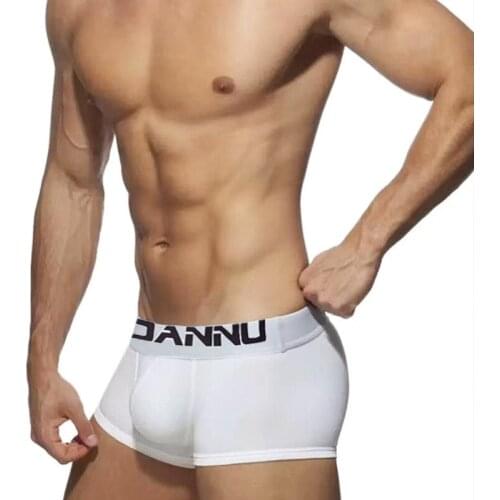 Adannu manufacturer source mens underwear cotton slim u convex breathable comfortable fashion large boxer ad125T