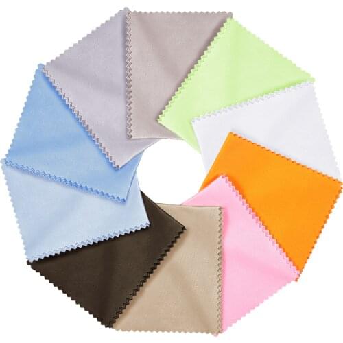 Neewer 10 Packs Assorted Color Microfiber Cleaning Cloths, Microfiber Cloth for Cleaning Glasses, Lenses, Phones,Screens, Camera