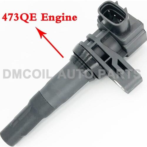 ORIGINAL QUALITY IGNITION COIL FOR BYD F3 G3 L3F3R G3R 473QE ENGINE 1.3L 1.5L 2.0L (2008-) FK0444 12305 473QE 3705100