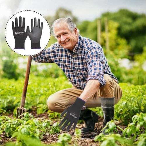 Working Gloves PU Breathable Waterproof Stab-Resistant Anti-Tie Gloves For Kitchen Cleaning Household Garden Workwear