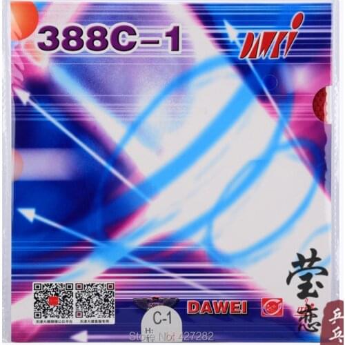 Original dawei 388C-1 table tennis rubber for table tennis rackets sports ping pong paddle rubber