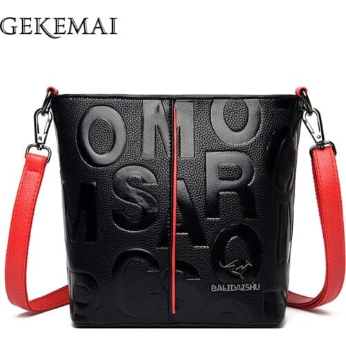 Luxury Designer Fashion Letter Pattern Ladies Shoulder Bag Summer Womens Bags High Quality Leather Leather Women Messenger Bags
