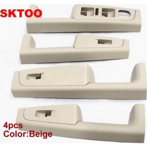 SKTOO (Beige)For Skoda Superb Inner door handle door armrest, switch box inside the door of the glove package