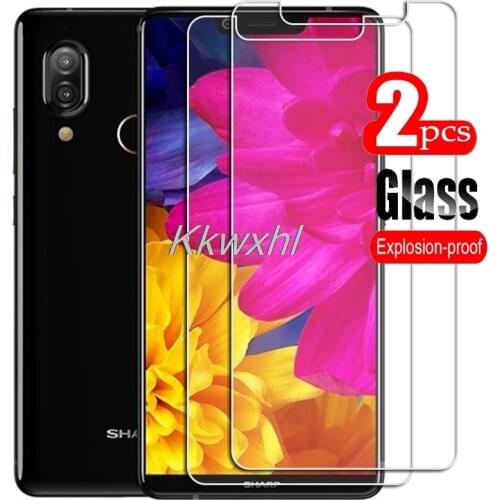 2PCS FOR Sharp Aquos S3 High HD Tempered Glass Protective On AquosS3 FS8032 Phone Screen Protector Film