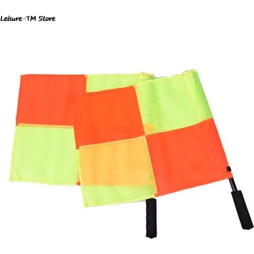 1pc Soccer referee flag Fair Play Sports match Football flags Referee equipment