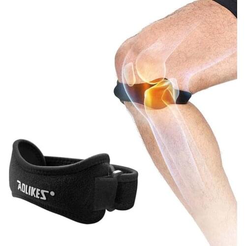 1PCS Adjustable Patella Brace Strap EVA Kneepads Knee Support Pad Protective Sports Gear Basketball Volleyball Protector