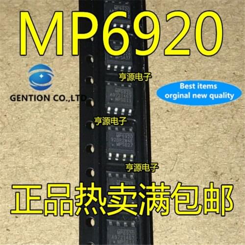 10Pcs MP6920DN MP6920 SOP8 Fast turn off intelligent rectifier chip in stock 100% new and original