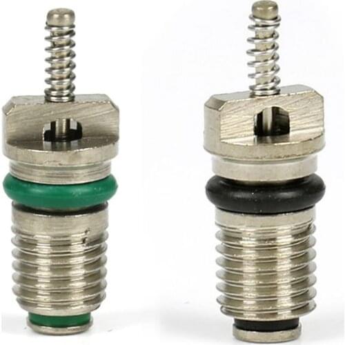 0Pcs AC R134A Valve Core Automotive Car Air Conditioning Cores Needles Repair Kit Heat Resistant