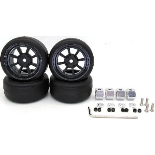 WPL D12 RC Car spare parts Drift flat tire m tire