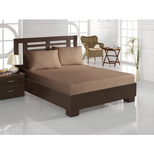 Coffee Color Double Person Fitted Sheets 160 X200 Sheets Water Green Bed Linen Home Bed Cover Bed Sheet Set Cover