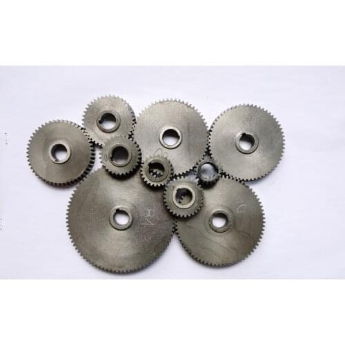 8PCS Metal gears set for 210 lathe , 210 lathe gear set , metal gears for VM210 lathe / WM210 lathe