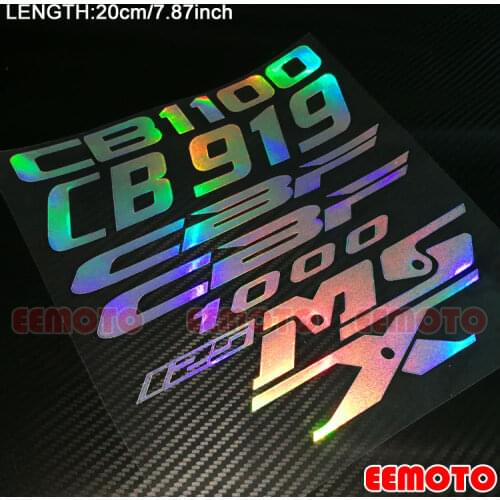 Motorcycle helmet Shell Tank Pad Fairing Decals Stickers for HONDA CB11000 CB1300 CBF 600 CBF1000 CB919 MSX125 CB500 Varadero